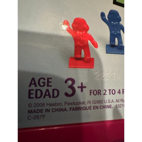 Candy Land Bookshelf Edition 2006 Hasbro Classic Board Game – 2 Cards Missing - Picture 11 of 16